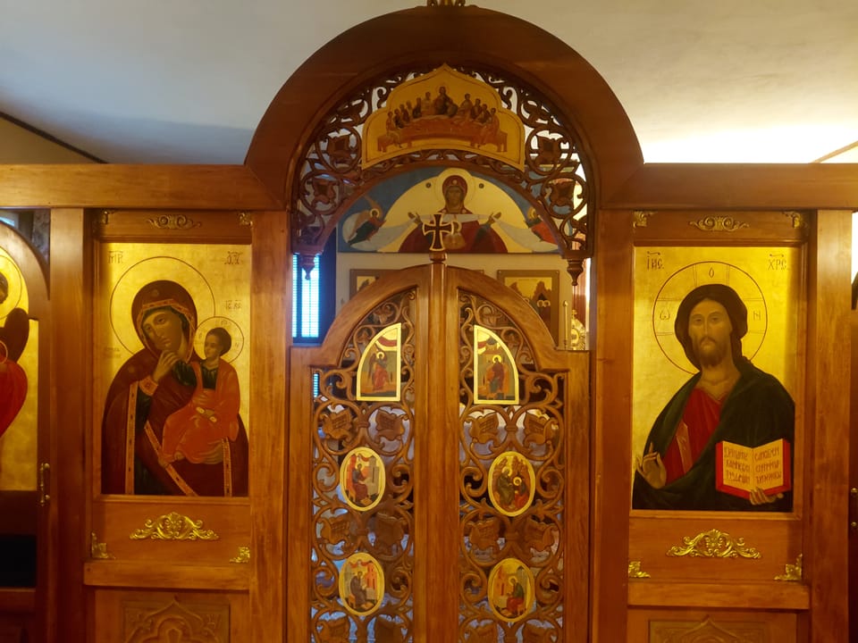 The Chapel Receives the Great Gift of the Otrada Mother of God Iconostasis!